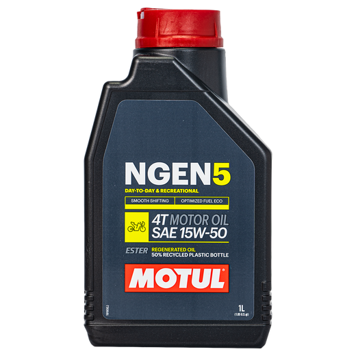 Aceite de Motor MOTUL 15W50 Semisintetico NGEN5 4 Tiempos