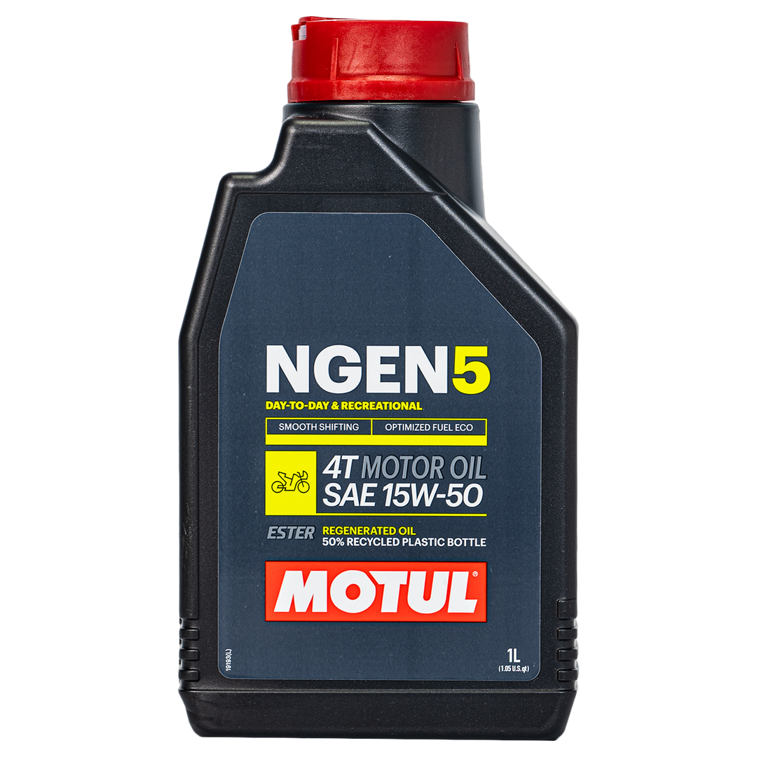 Aceite de Motor Motul 15W50 Semisintetico NGEN5 4 Tiempos