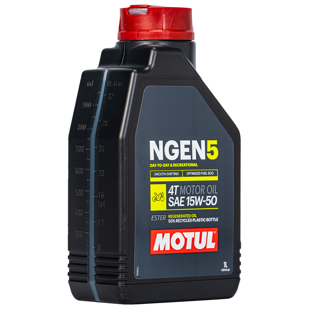 Aceite de Motor Motul 15W50 Semisintetico NGEN5 4 Tiempos