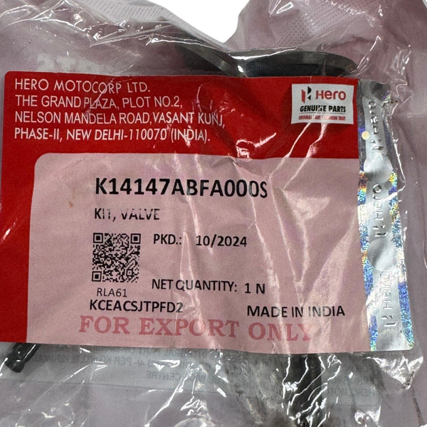 Kit Válvulas Xpulse 200 / Hunk 190R / Thriller 200R Hero Original