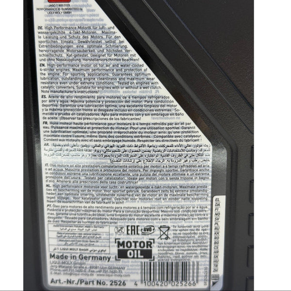 Aceite para moto Liqui Moly 10w30 