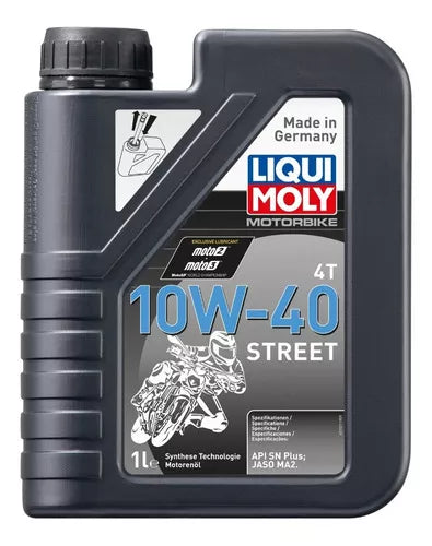 ACEITE LIQUI MOLY 10W40 STREET - Mundimotos