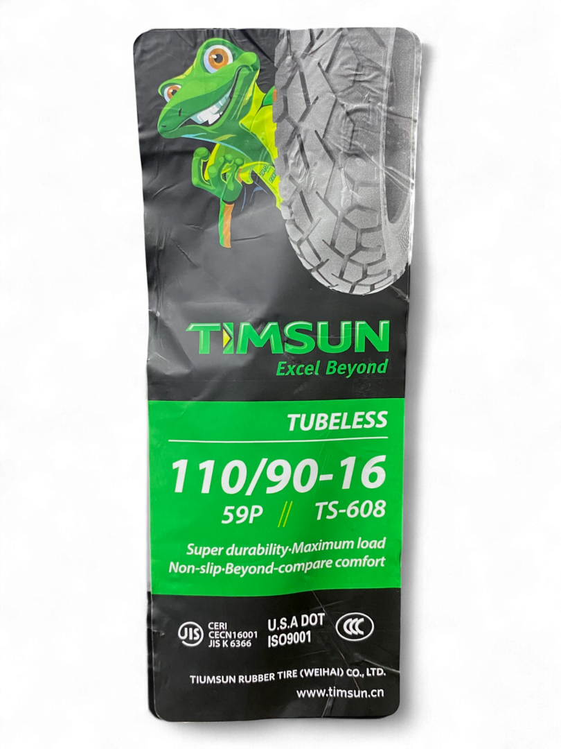 Llantas Timsun 110-90-16 TL TS608 (SPORT) | Mundimotos