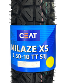 LLANTA 350-10 TL MILAZE | Llantas para moto
