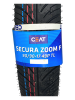 Cargar imagen en el visor de galería, LLANTA CEAT 90/90-17 TL SECURA ZOOM F | llantas Mundimotos