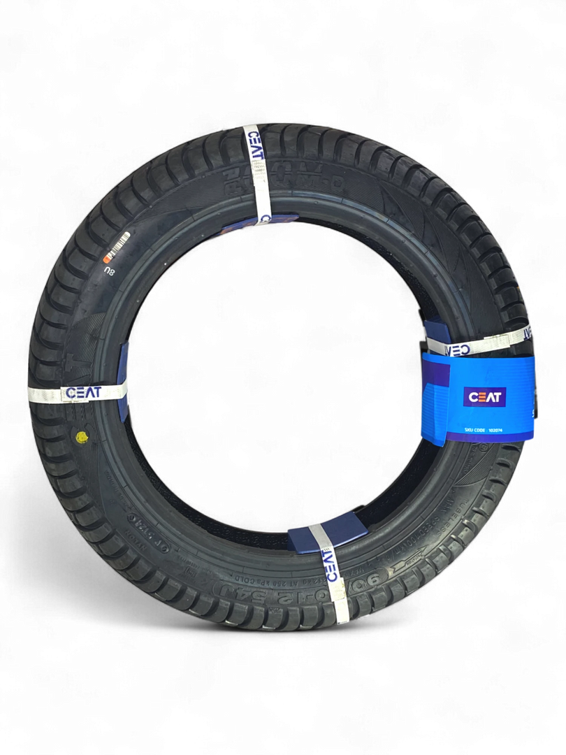 Llanta 90/90-12 Zoom D TL CEAT | Mundimotos