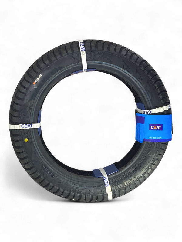 Llanta 90/90-12 Zoom D TL CEAT | Mundimotos