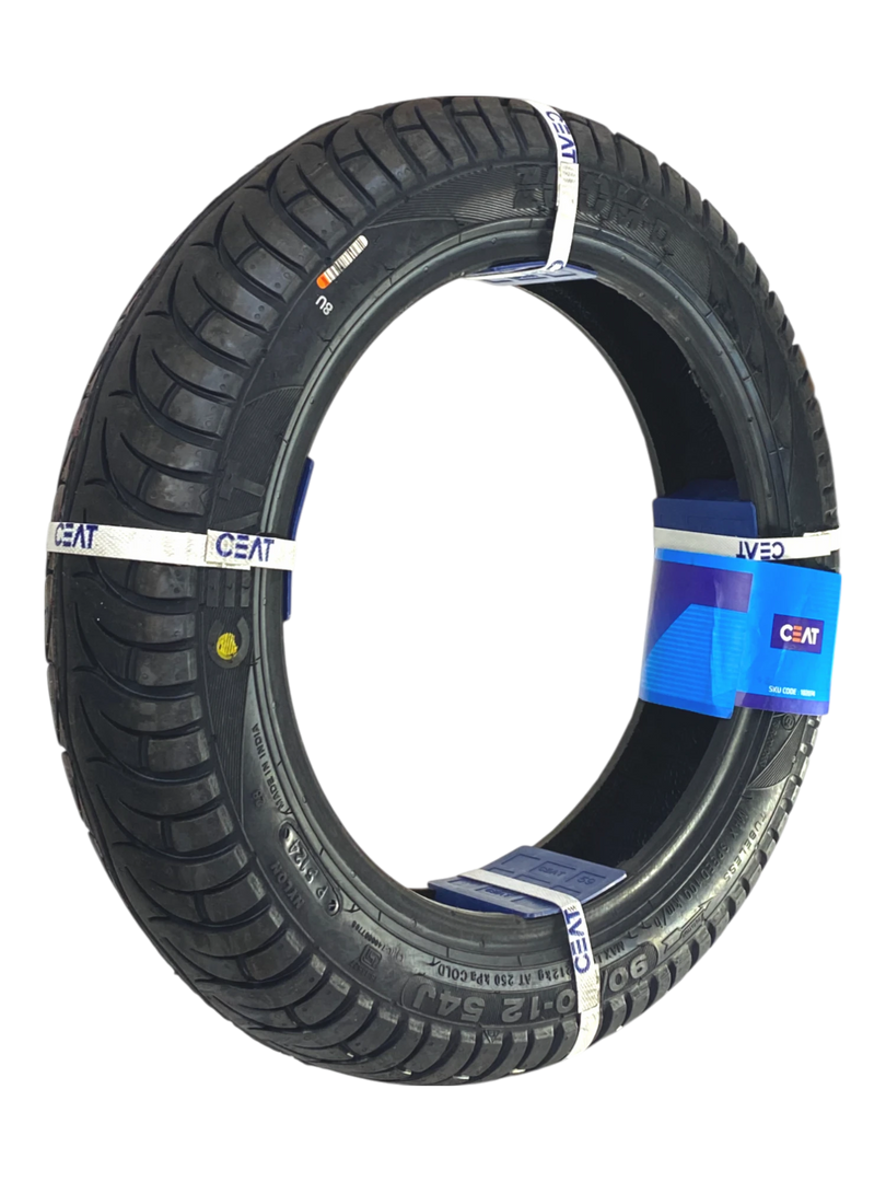 Llanta 90/90-12 Zoom D TL CEAT | Mundimotos