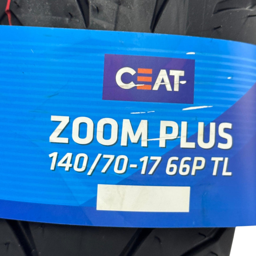 Llanta Ceat Zoom Plus 140/70-17 Trasera Sellomatic - Mundimotos