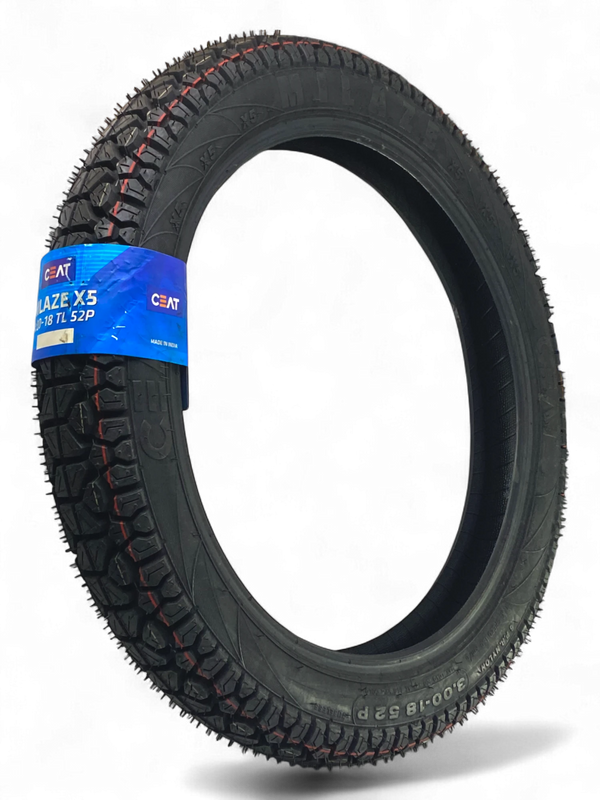 Llanta CEAT Mizale X5 300-18 TL Sellomatic-Mundimotos