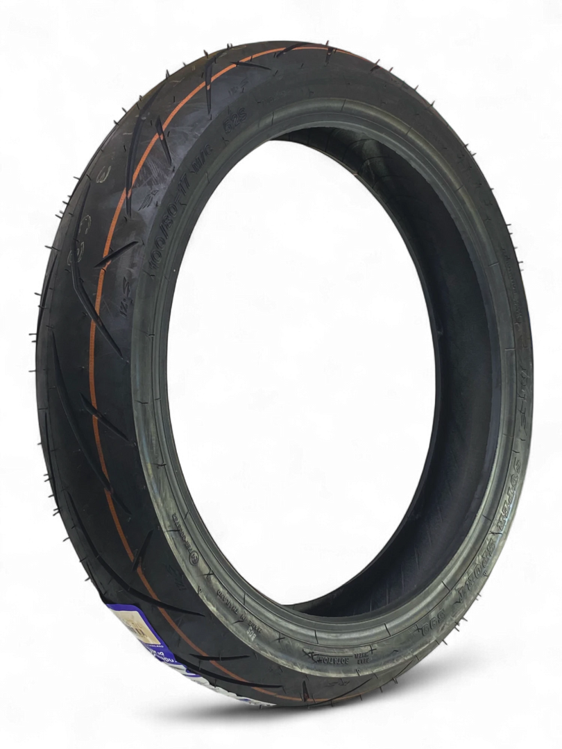 Llanta IRC IZ-S S99 100/80-17 TL FR/RR-Mundimotos