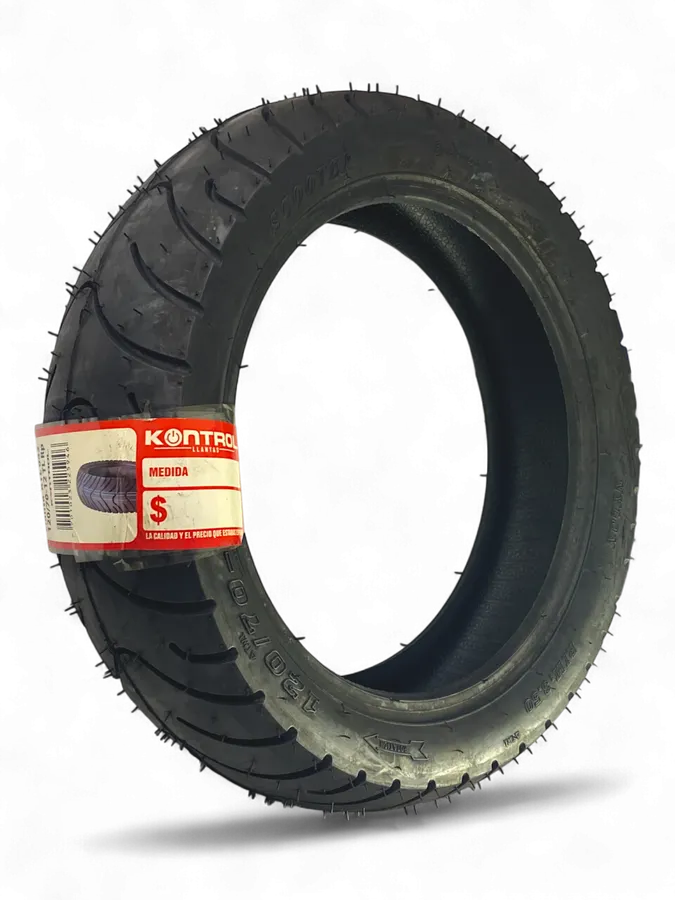 Llanta Kontrol Knt042 12070-12 | llantas para moto
