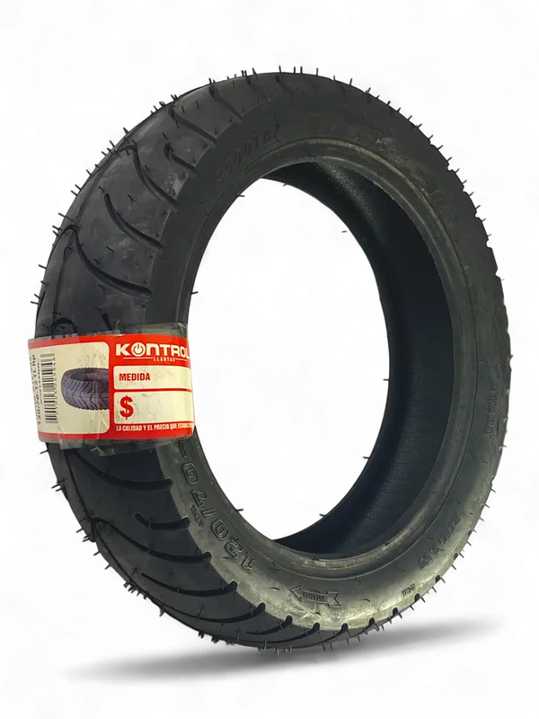 Llanta Kontrol Knt042 12070-12 | llantas para moto
