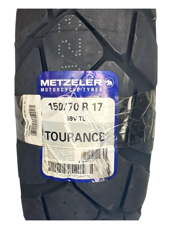 Llanta Metzeler Tourance 150/70R-17 Trasera Sellomatic-Mundimotos