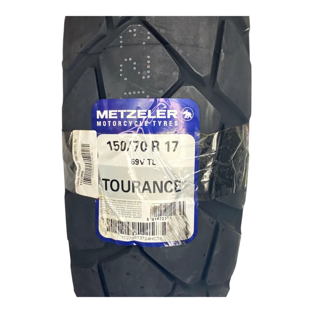 Llanta Metzeler 150/70R-17 TOURANCE Trasera Sellomatic - Mundimotos