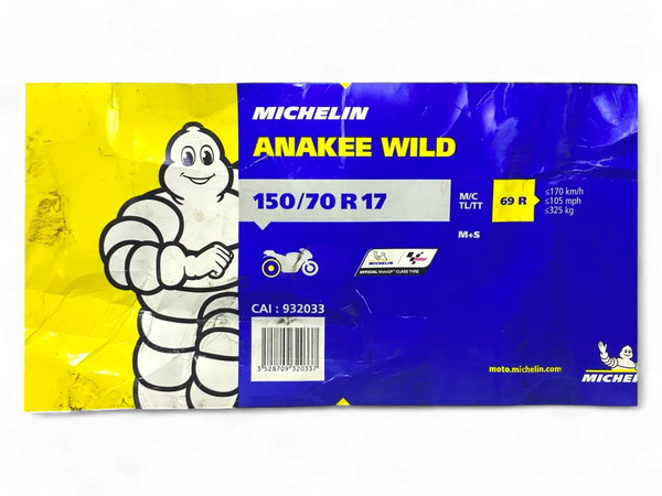 Llanta Michelin Anakee Wild 150/70R-17 | Mundimotos