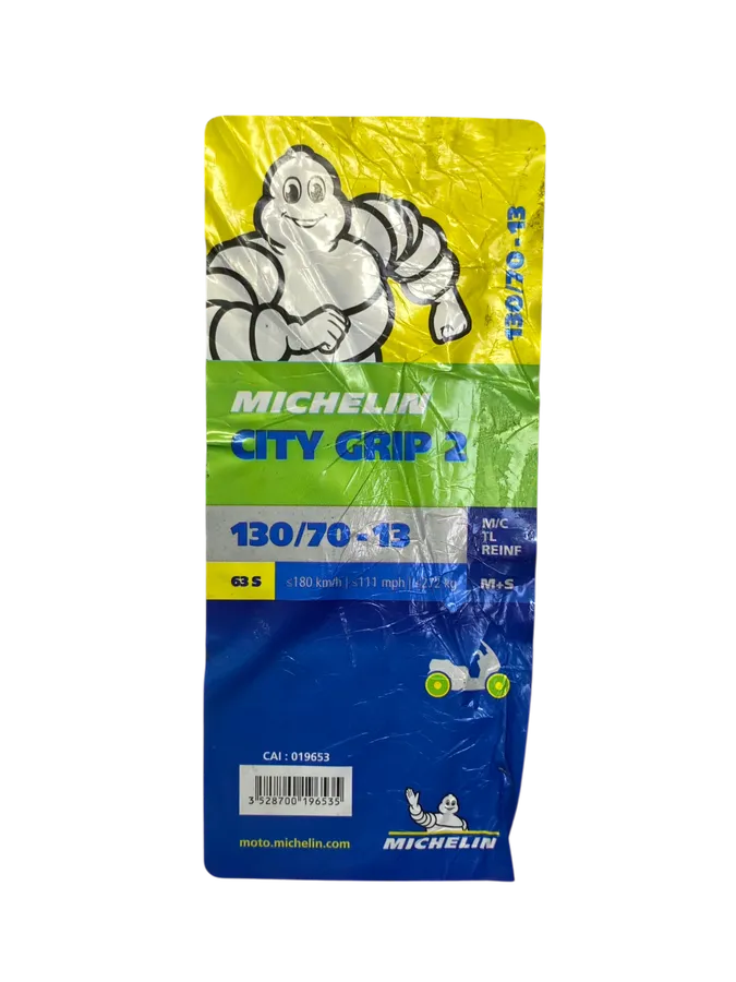 Llanta Michelin City Grip 2 130/70-13 | Mundimotos