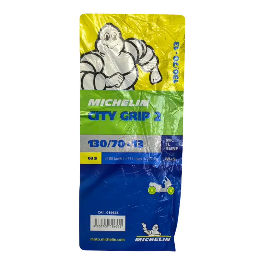 Llanta Michelin 130/70-13 CITY GRIP 2 Trasera - Mundimotos