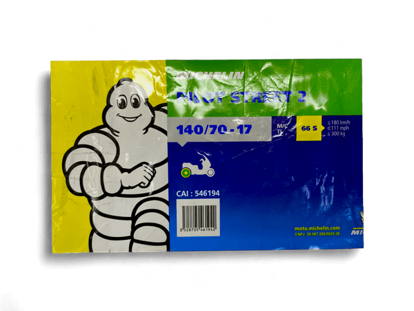 Llanta Michelin Pilot Stree 2 140/70-17 Trasera Sellomatic - Mundimotos