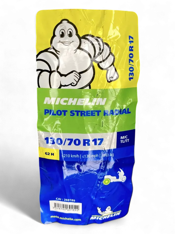 Llanta Michelin Pilot Street Radial 130/70R-17 Trasera-Mundimotos