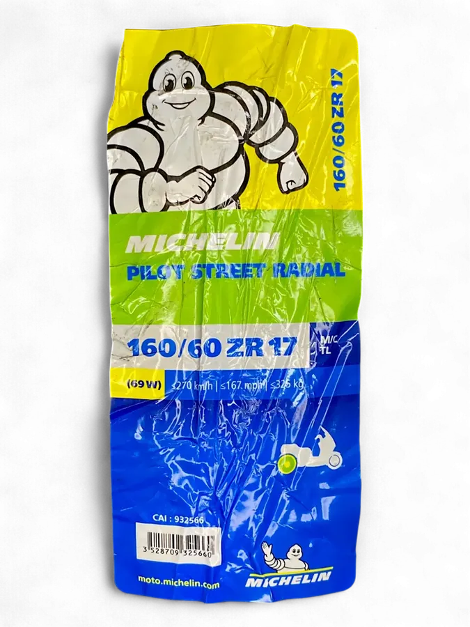 Llanta Michelin Pilot Street Radial 160/60Zr-17 Trasera-Mundimotos