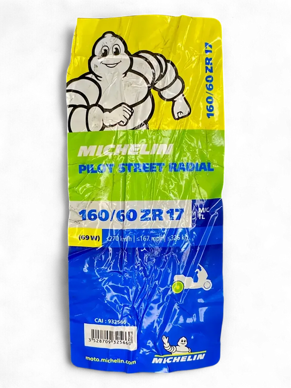 Llanta Michelin Pilot Street Radial 160/60Zr-17 Trasera-Mundimotos