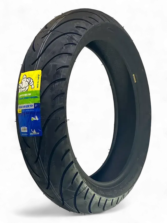 Michelin Pilot Street Radial Tire 160/60Zr-17 Rear - Mundimotos
