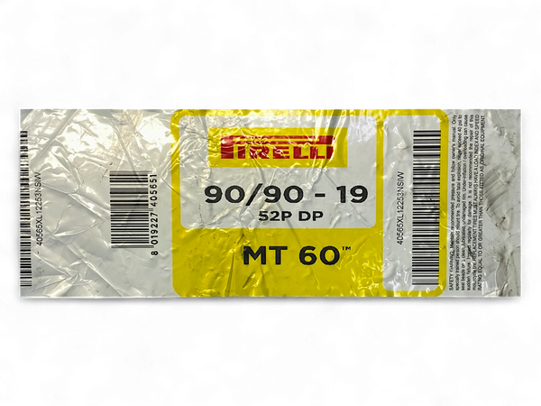 Llanta Pirelli 90-90-19 MT 60-Mundimotos