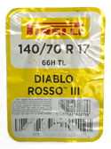 Llanta Pirelli Diablo Rosso 3 140/70R 17 Trasera Sellomatic - Mundimotos