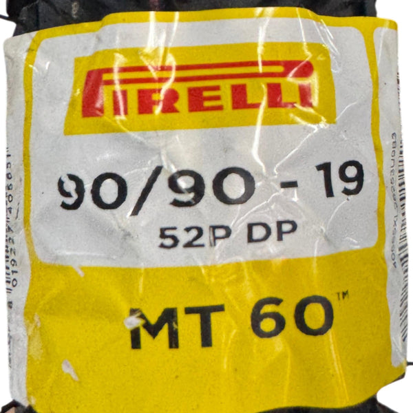 Llanta para moto Pirelli Mt60 90/90-19 Delantera Neumatico | Mundimotos