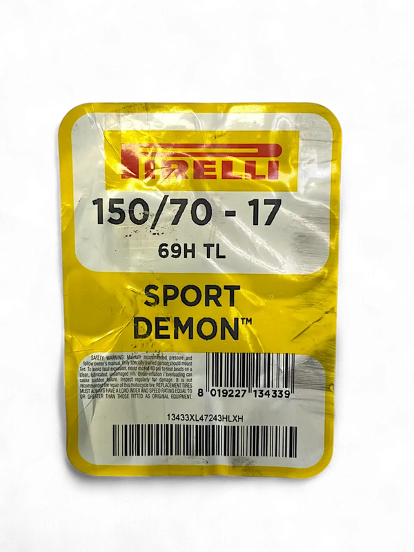 Llanta Pirelli Sport Demon 150/70-17 Trasera | Mundimotos