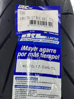 Load image into Gallery viewer, Llanta IRC IZ‑S S99 140/70‑17 TL – Llantas para moto
