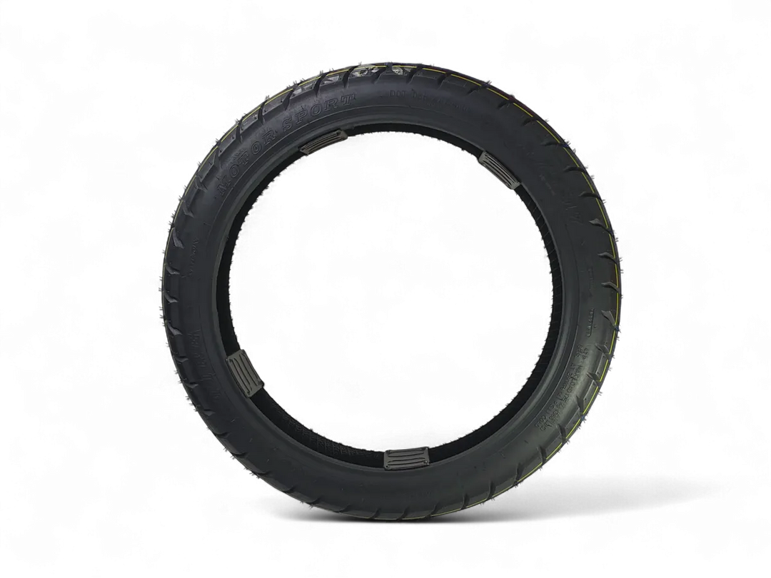 Llanta Queen Tire 17-275 Mr-109 frontalontal y Trasera- Tt Original - Mundimotos