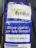 Llanta IRC IZ‑S S99 130/70‑17 TL RR