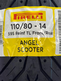 Llanta Pirelli Angel Scooter 110/80-14 59S TL Reforzada FR/RR - Mundimotos