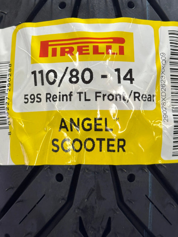 Llanta Pirelli Angel Scooter 110/80-14 59S TL Reforzada FR/RR - Mundimotos