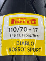 Load image into Gallery viewer, Llanta_Pirelli_Diablo_Rosso_Sport_11070-17_TL_FRRR_5_-Photoroom