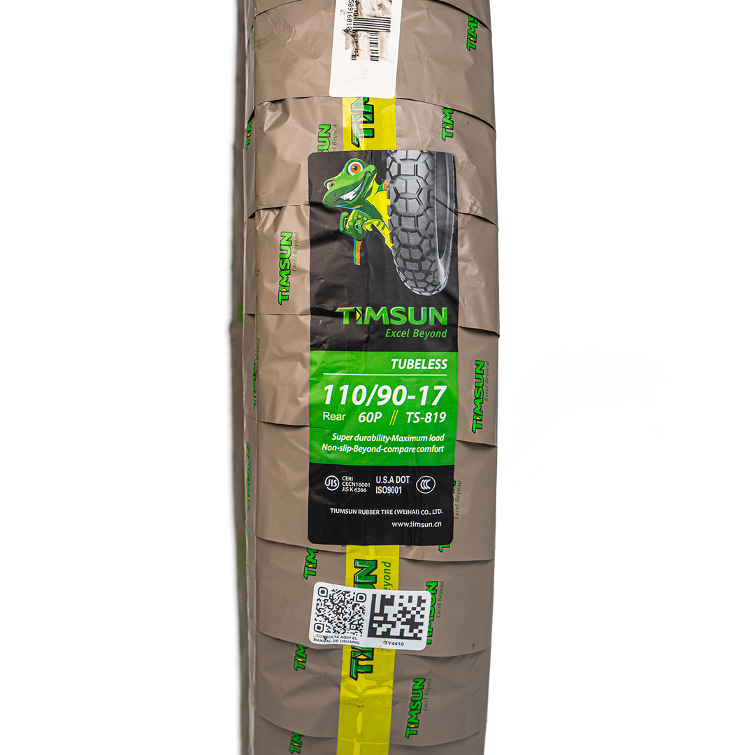Llanta Timsun 110/90-17 Trasera Sellomatic