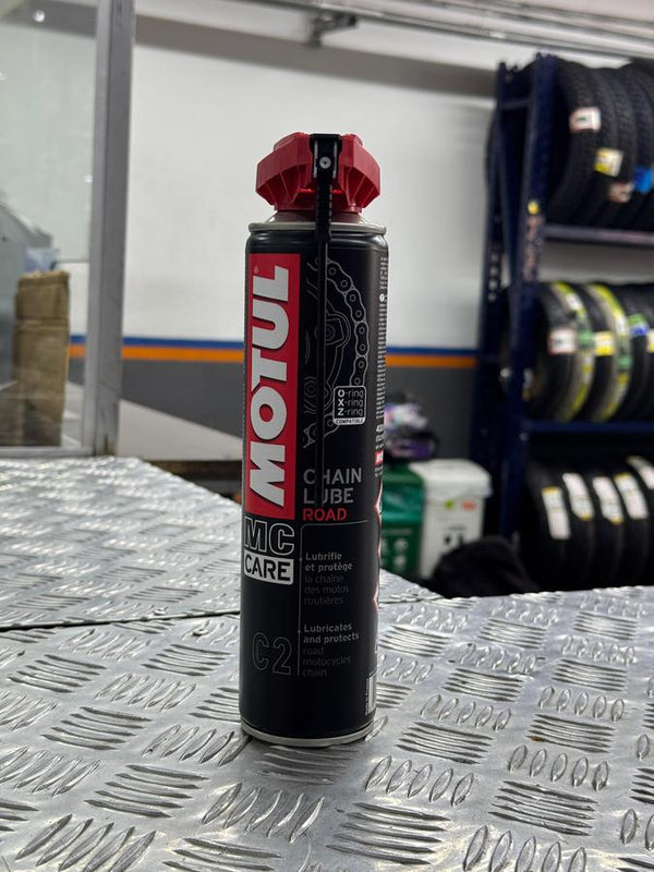 Lubricante de Cadena Motul C3 Chain Lube Road 400 Mililitros-Mundimotos
