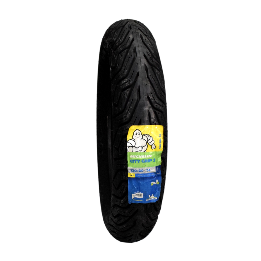 LLANTA 120/80-14 58S FR/RR TL CITY GRIP2 MICHELIN - Mundimotos