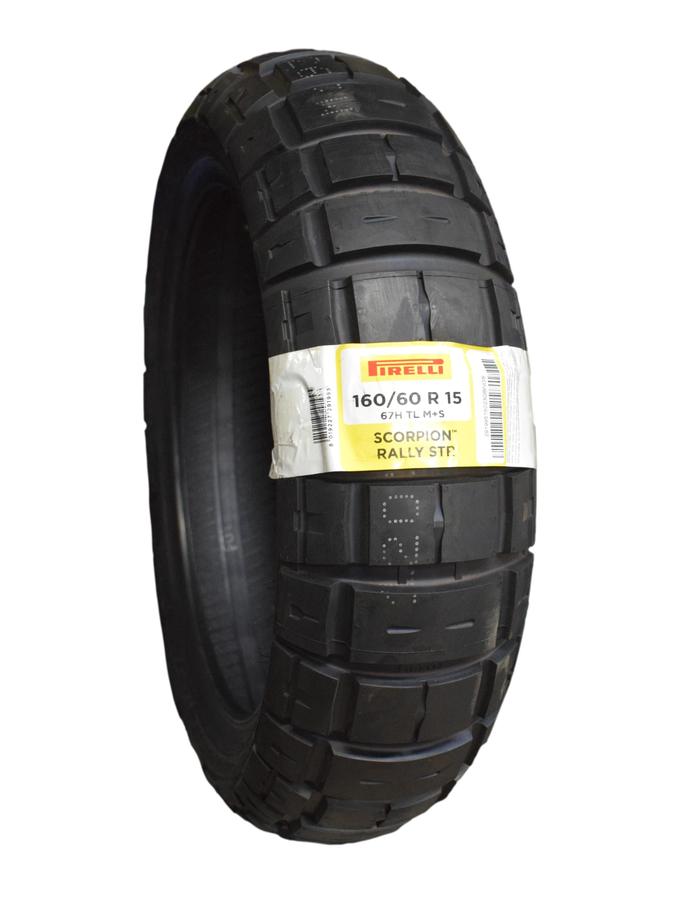Llanta Pirelli Scorpion Rally Str 160/60R-15 Trasera Sellomatic - Mundimotos