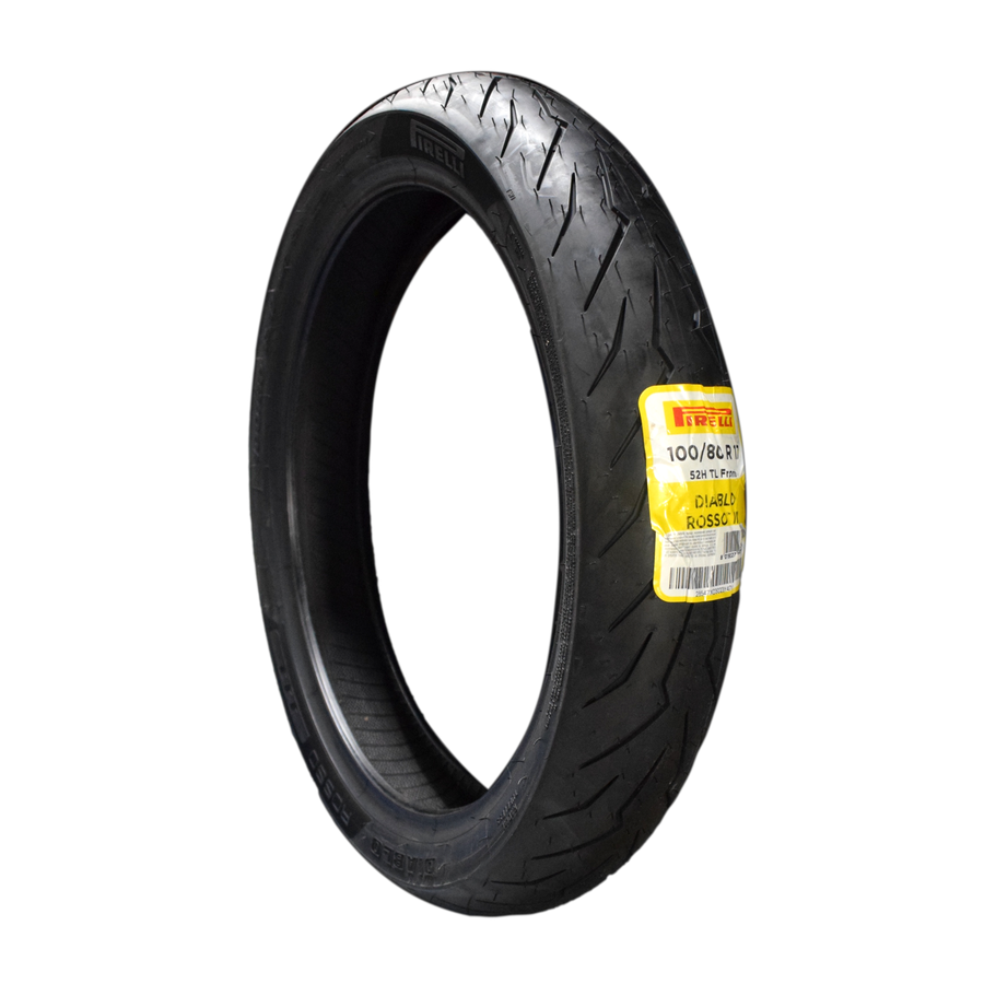 LLANTA 100/80R 17 DIABLO ROSSO III TL FR PIRELLI DELANTERA PIRELLI - Mundimotos