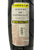 Cargar imagen en el visor de galería, LLANTA 110/70-17 54H TL FR SPORTMAX Q-LITE DUNLOP