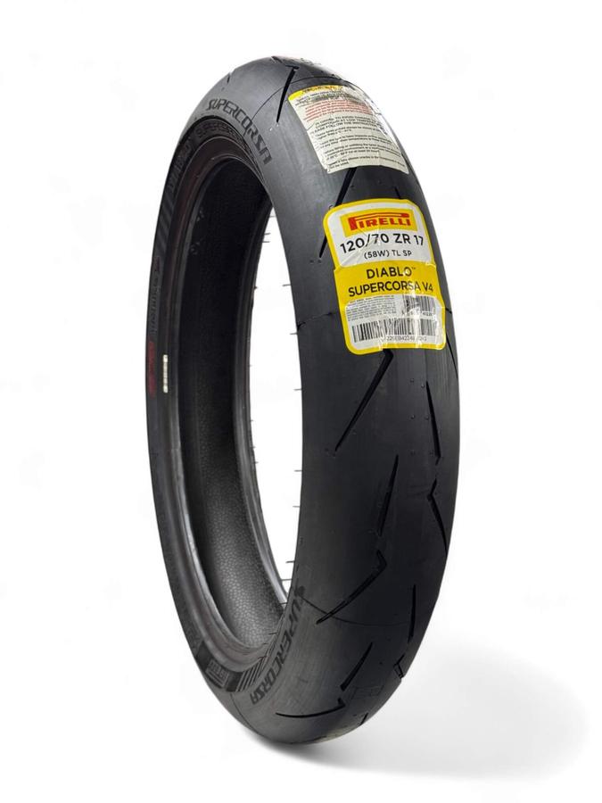 Llanta Pirelli 120/70ZR-17 DIABLO SUPERCORSA SP V4 Delantera