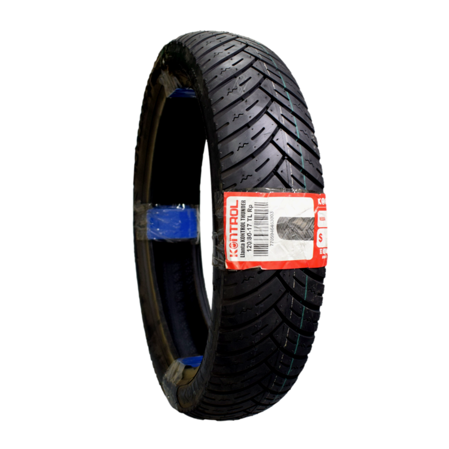 LLANTA 120/80-17 THUNDER TL KONTROL - Mundimotos