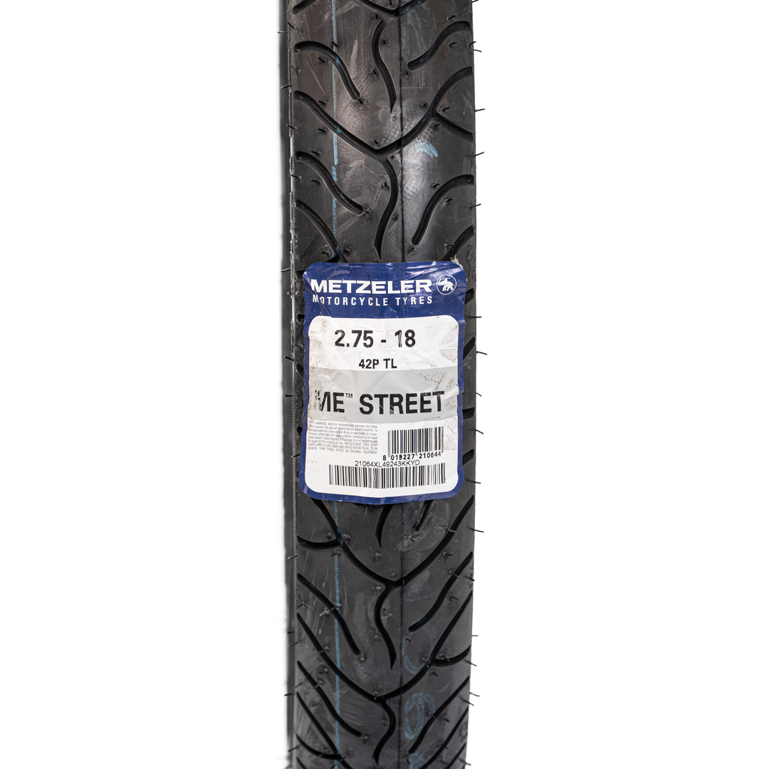 Llanta Metzeler 2.75-18 ME STREET Delantera Sellomatic - Mundimotos