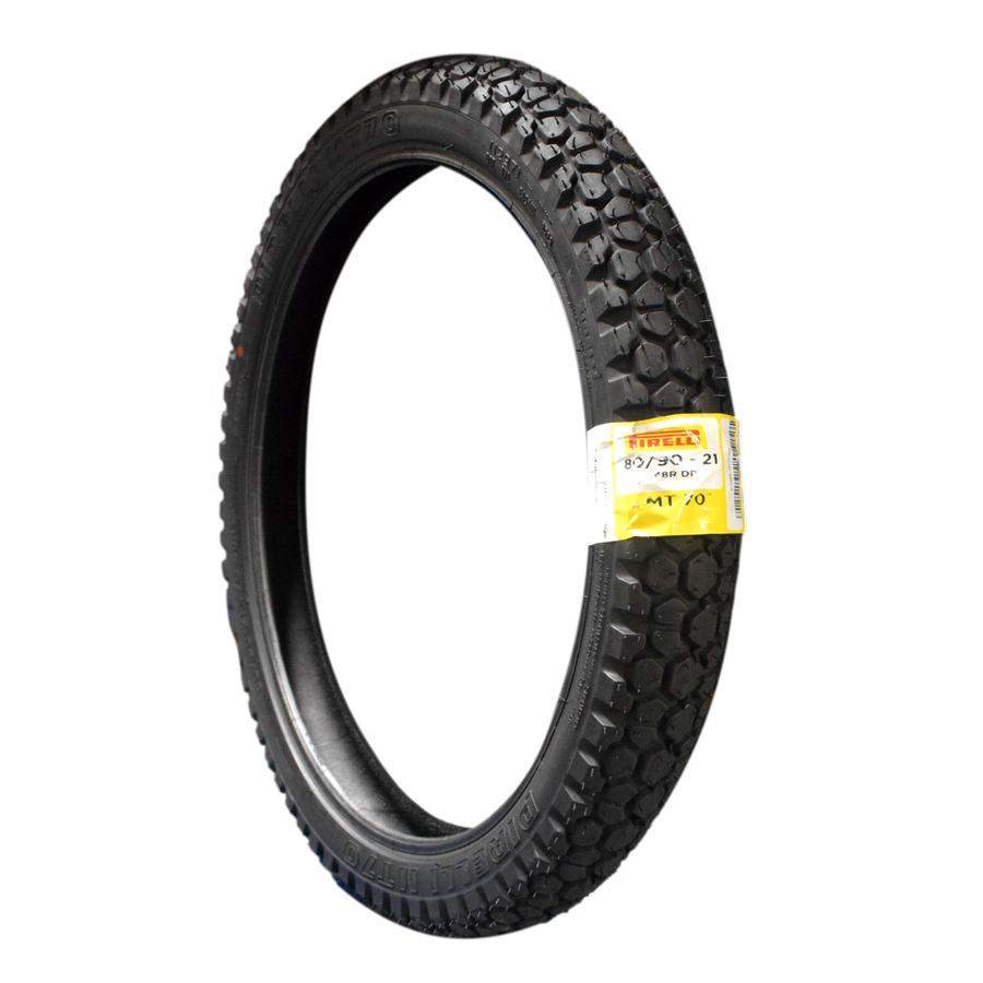 Llanta pirelli 80/90-21 Mt70 delantera original - Mundimotos