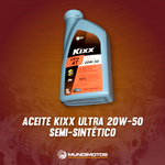 Load image into Gallery viewer, Aceite kixx ultra 20W50 Sl semi sintetico original - Mundimotos