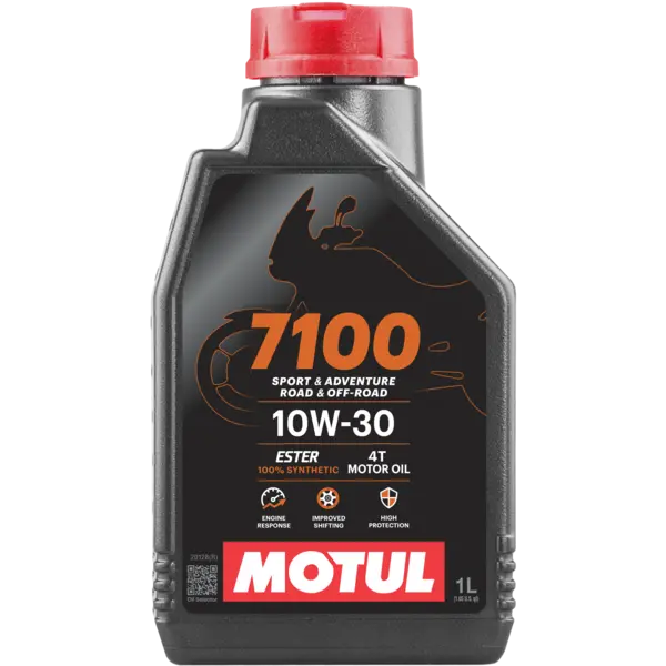 Aceite de Motor Motul 10W30 Sintético 7100 4 Tiempos-Mundimotos