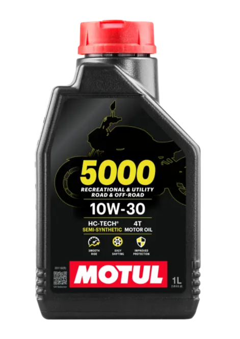 Aceite de Motor Motul 10W30 Semisintético 5000 4 Tiempos | Mundimotos